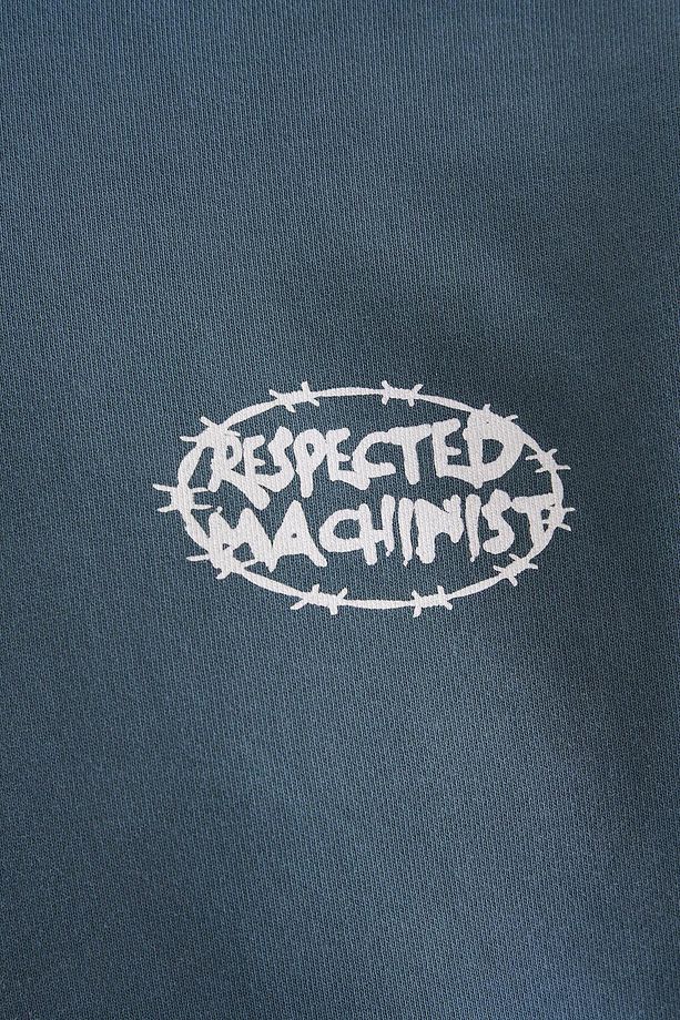 Erkek Effected And Logo Printed Washed Oversize Ghost Tişört - 4