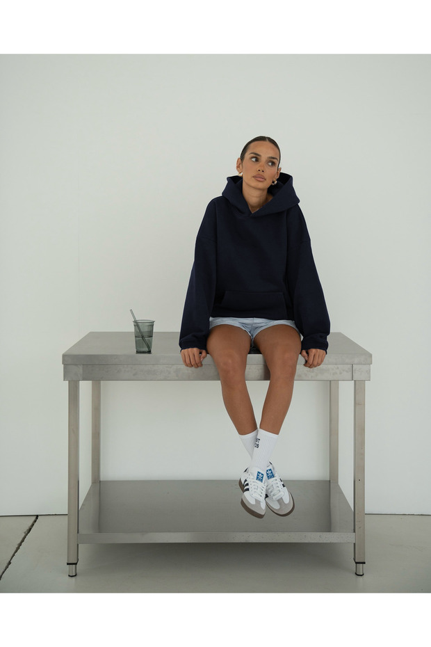 سويت شيرت مدرسي سادة غير مطبوع أساسي - 4