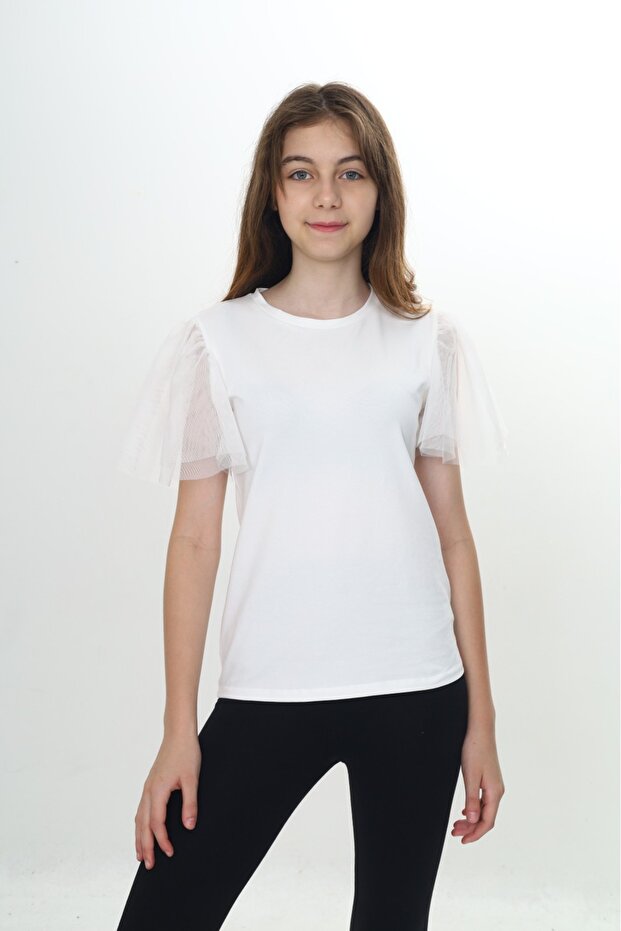 Girl's Tulle T-Shirt