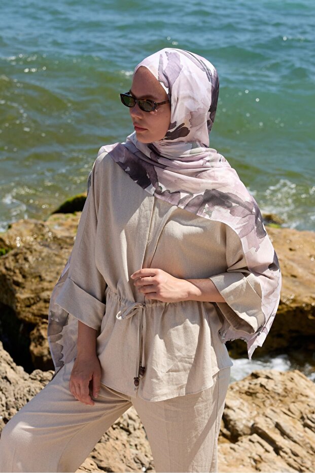 Mirelya Pattern Moon Shawl - 2