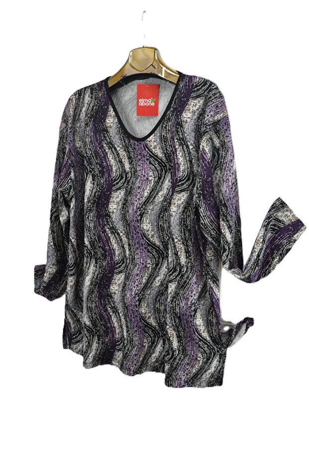 Super Oversize Combed Bluz - 1