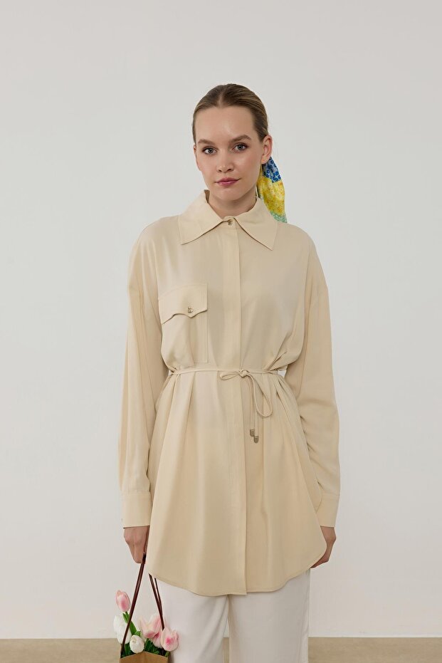 NEW TERA GÖMLEK BEJ - 1