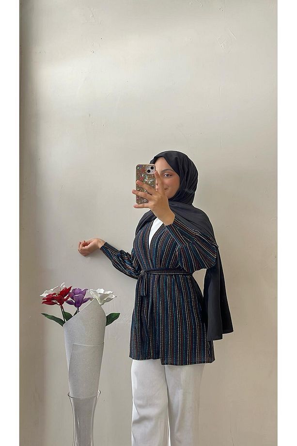 Çizgili kimono - 1