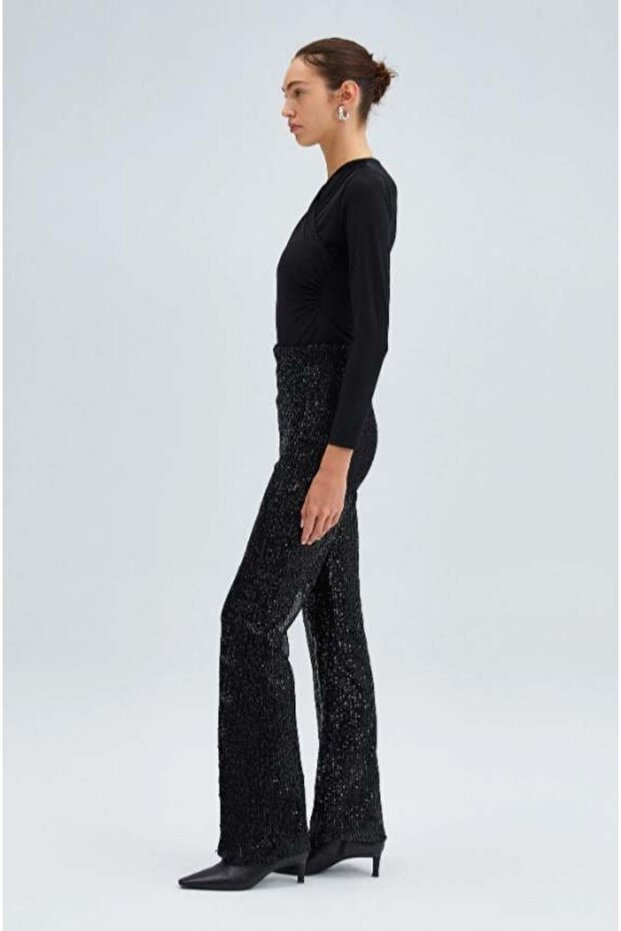 Drapeli Çıt Çıt Body Siyah - 3