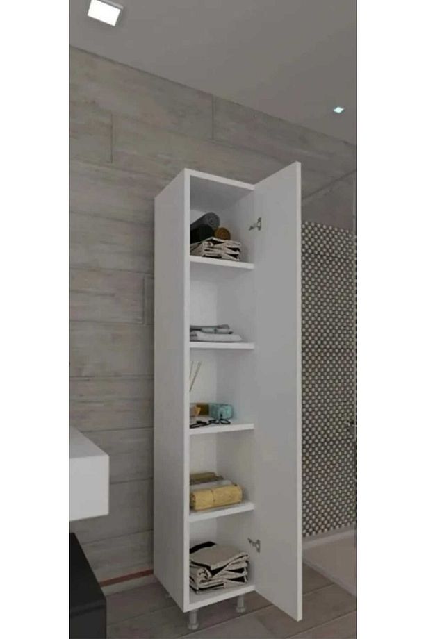 BANYO VE MUTFAK DOLABI TEK KAPILI 5 RAFLI - 2