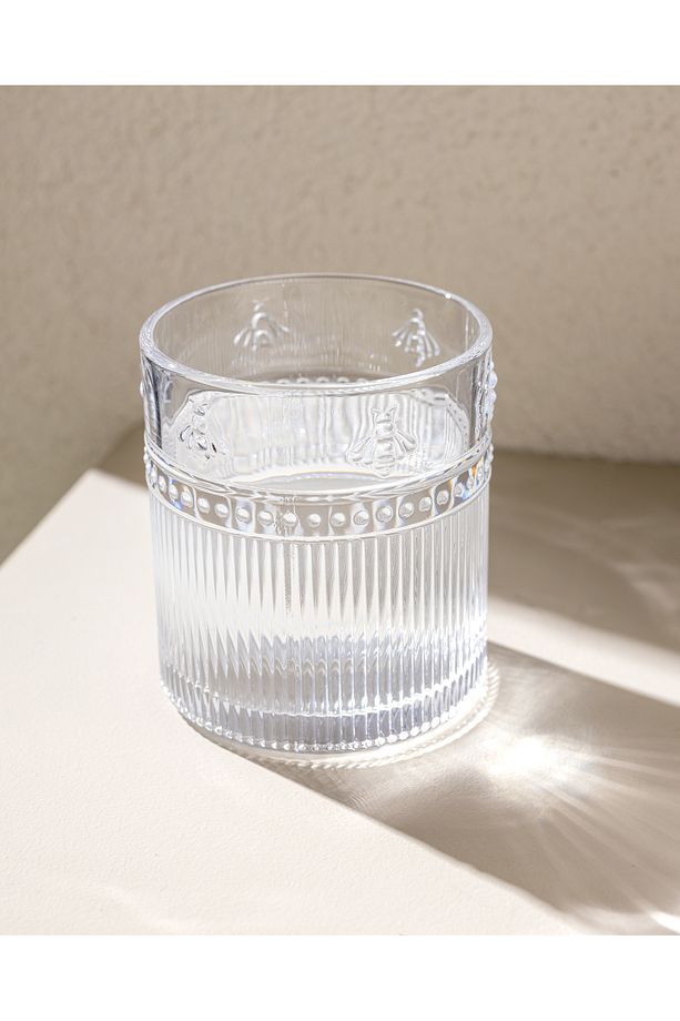 Abeille 4'lü Su Bardağı Seti - Şeffaf - 334 ml - 2