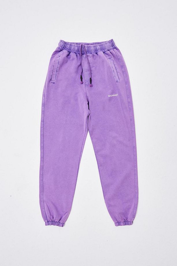 Erkek Luxury Basic Yıkamalı Jogger Eşofman Altı New Purple - 7
