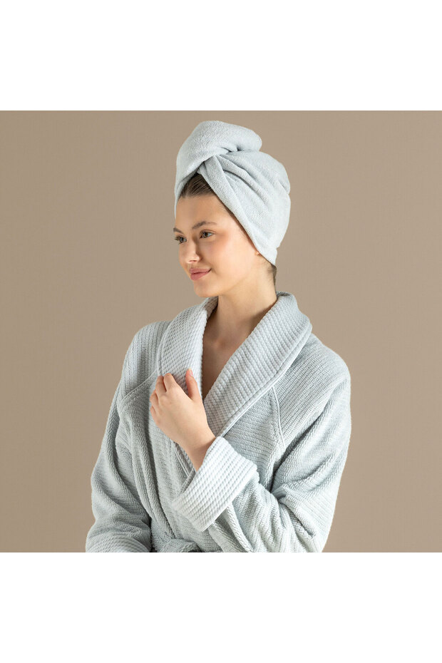 Solid Saç Bonesi inci Mavi - 2