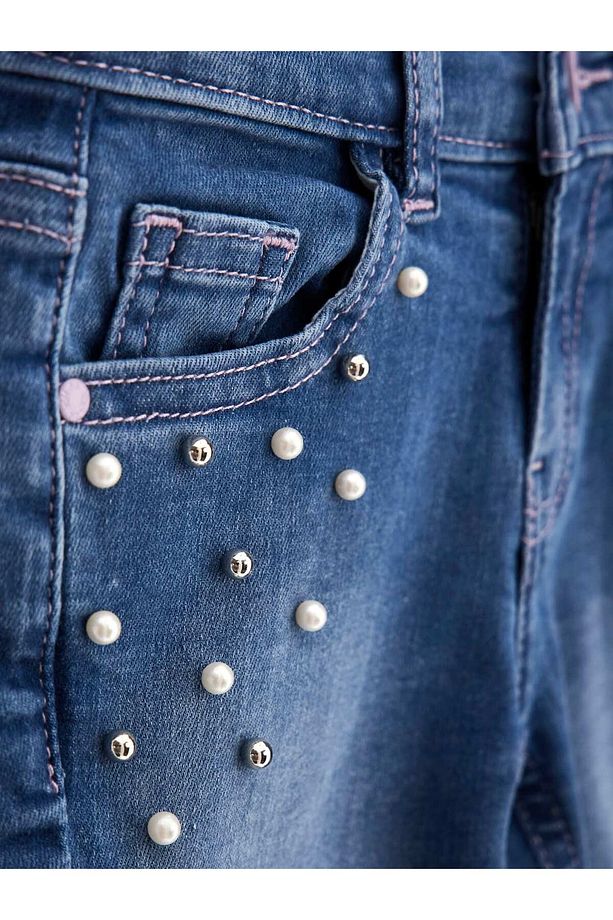 Deni Kız Çocuk Regular Fit Jean - 1