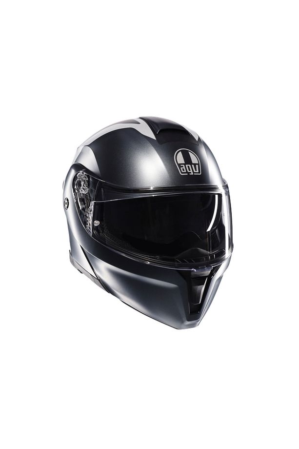 KASK/STREETMODULAR RESI MATT GREY SILVER RED - 1
