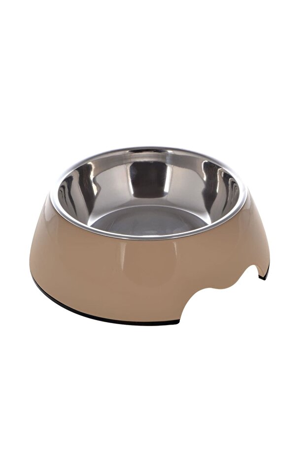 Melamine Round Bowl Brown S: 14*4.5 Cms 160/ml5.4oz
