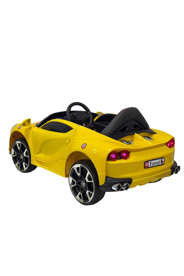 Favori Gt 12 Volt Akülü Araba Sarı - 2