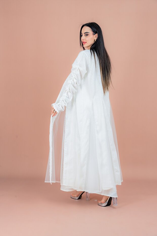 طقم ملابس محتشمة فريد من قطعتين - 4