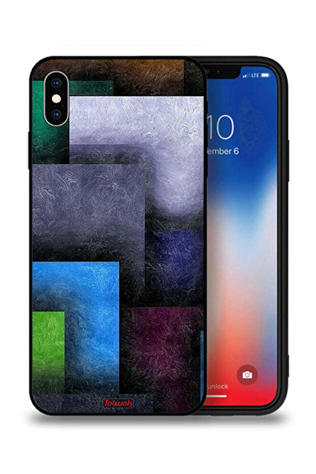 نمط غطاء الحماية لجهاز Apple iPhone XS - 1