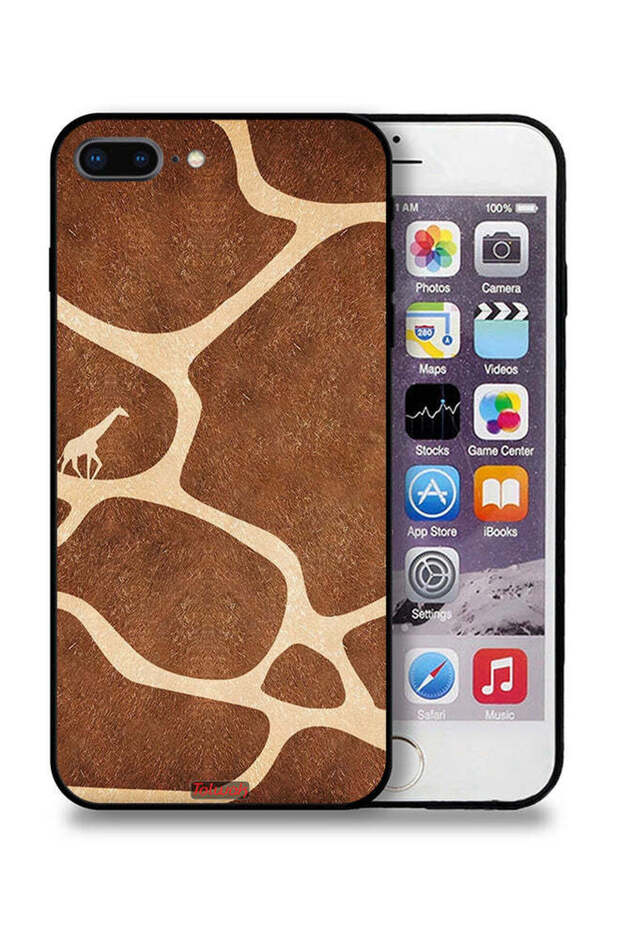Apple iPhone 7 Plus Protective Case Giraffe Skin