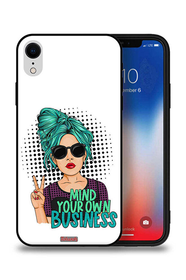 جراب حماية لجهاز iPhone XR من Apple - اهتم بشؤونك الخاصة