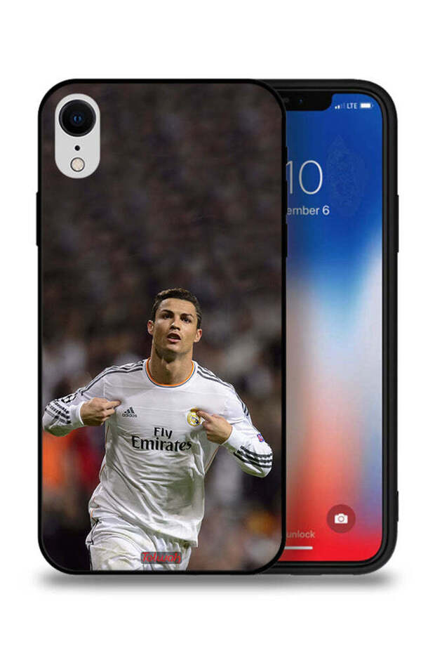 جراب حماية لهاتف iPhone XR من Apple كريستيانو رونالدو