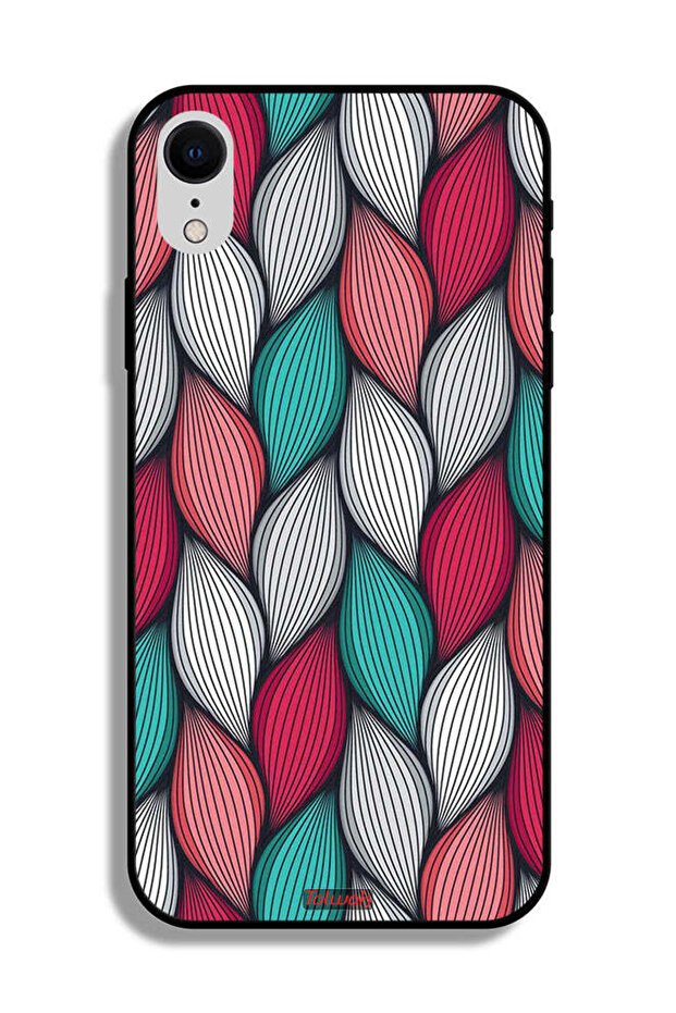 جراب حماية لجهاز Apple iPhone XR بنقشة ريشة - 2