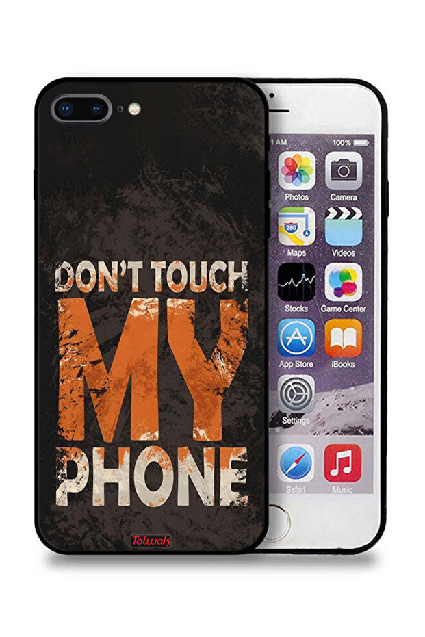 Apple iPhone 8 Plus Protective Case Do Not Touch My Phone