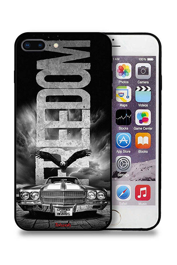 Apple iPhone 7 Plus Protective Case Freedom Art
