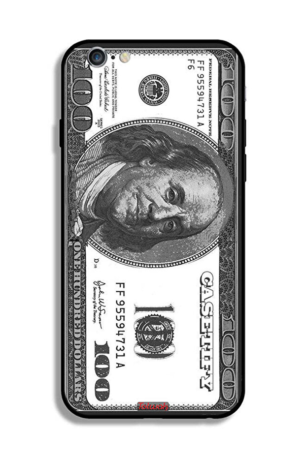 جراب حماية لجهاز Apple iPhone 6/6s بنقشة الدولار - 2