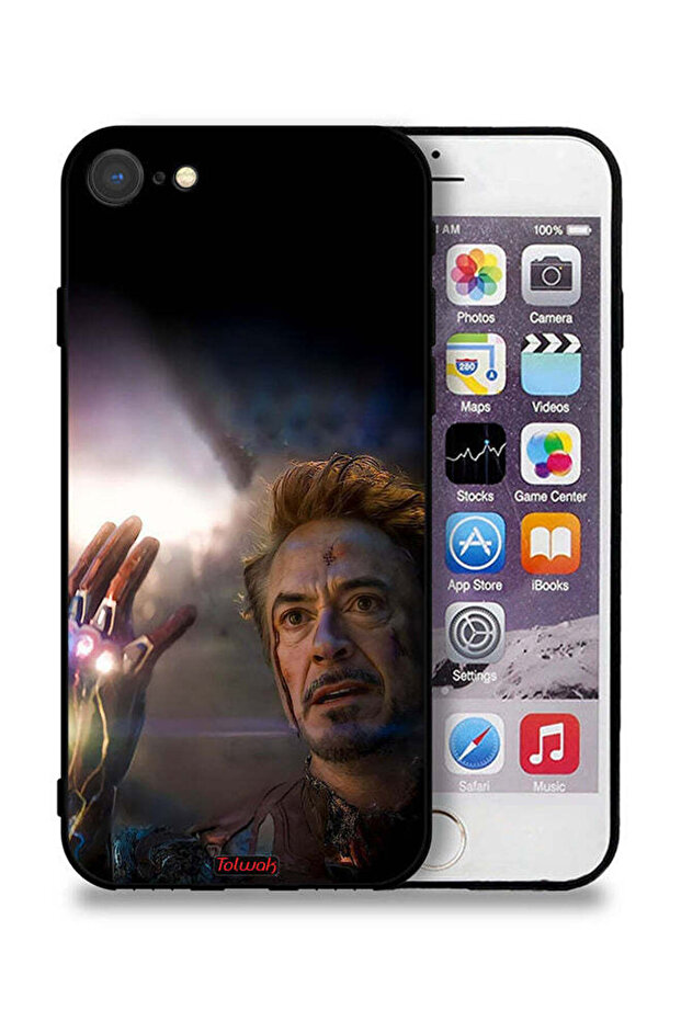 جراب حماية لجهاز Apple iPhone 8 أنا الرجل الحديدي
