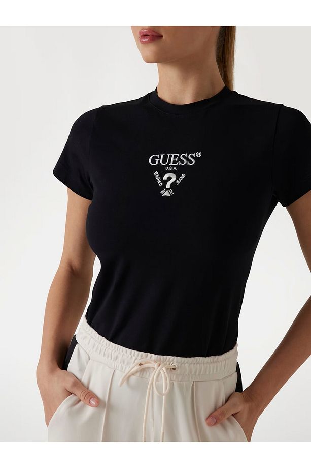 Önü Logolu Stretch T-shirt V4YI21KCDH1-25 - 4