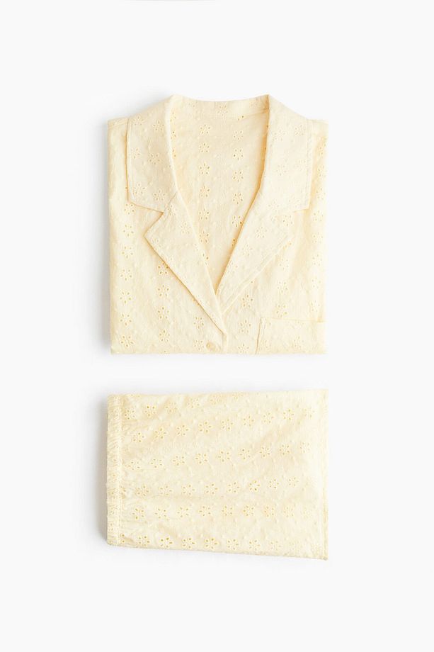 Nakış İşlemeli Pijama Takımı - 2