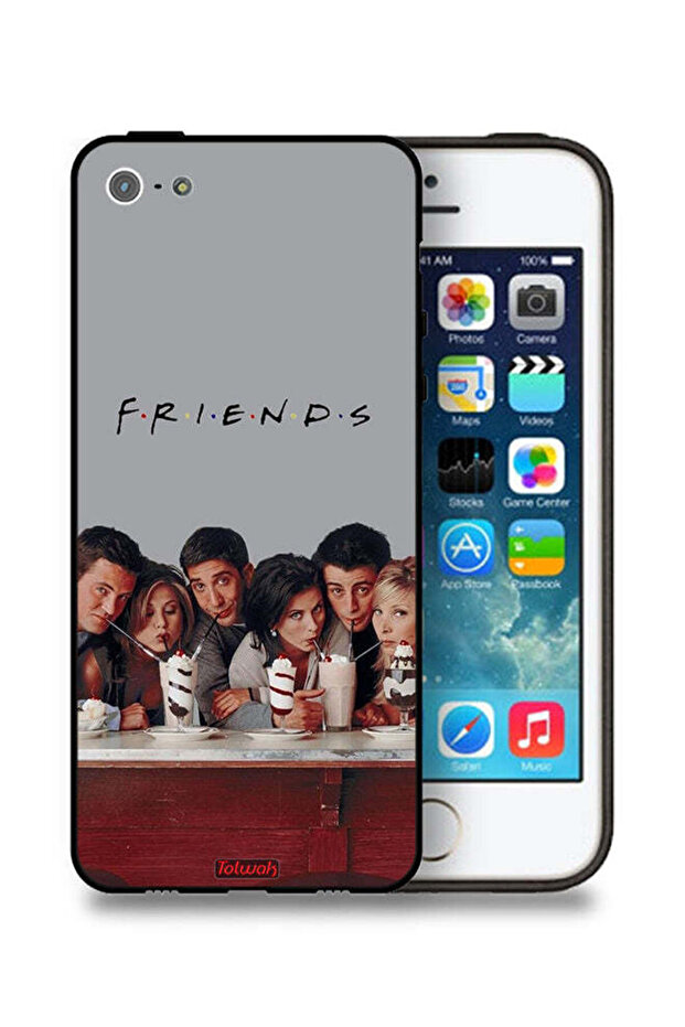 جراب حماية لهاتف Apple iPhone 5/5s/SE من F R I E N D S