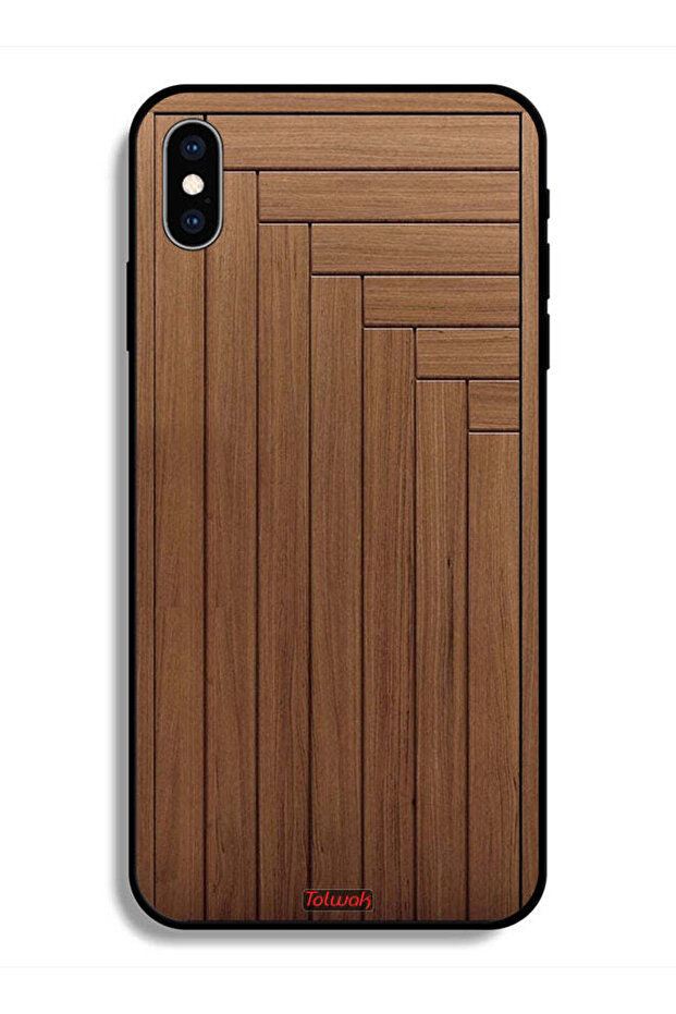 جراب حماية لهاتف Apple iPhone X بنمط باب - 1