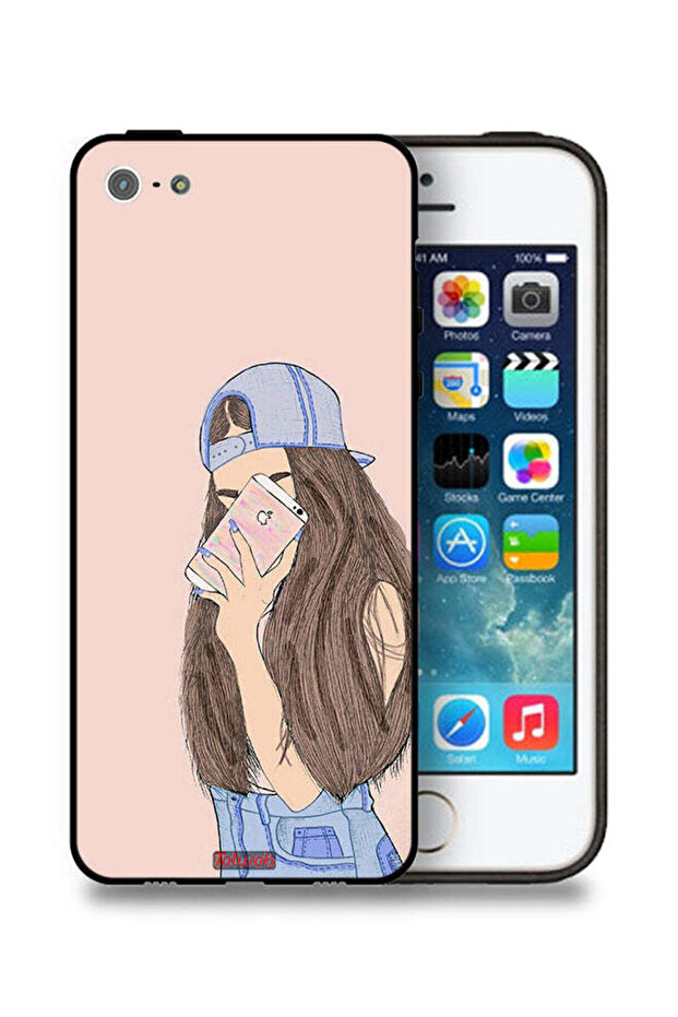 جراب حماية لهاتف Apple iPhone 5/5s/SE لالتقاط صور سيلفي