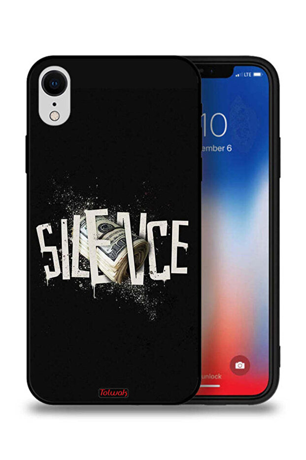 جراب حماية صامت لهاتف Apple iPhone XR