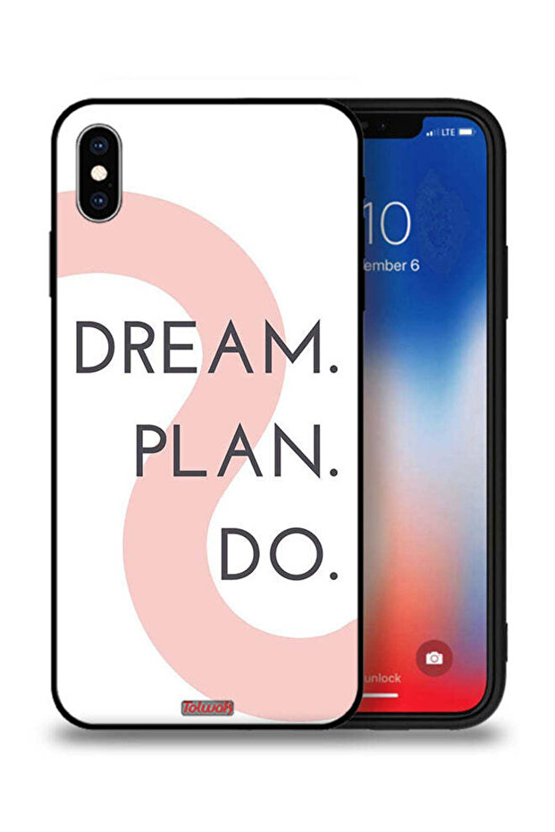 Apple iPhone XS Protective Case Dream Plan Do - 1