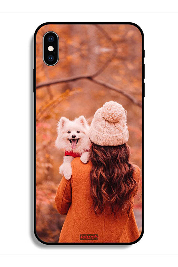 جراب حماية لهاتف Apple iPhone X يحمل جروًا