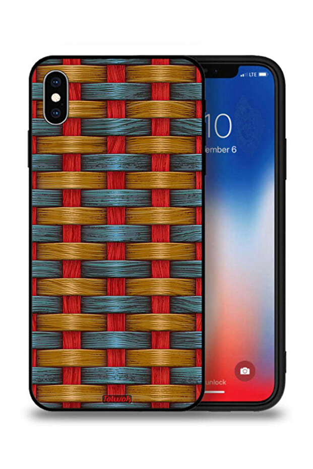 غطاء حماية لجهاز Apple iPhone XS Max بنمط فني