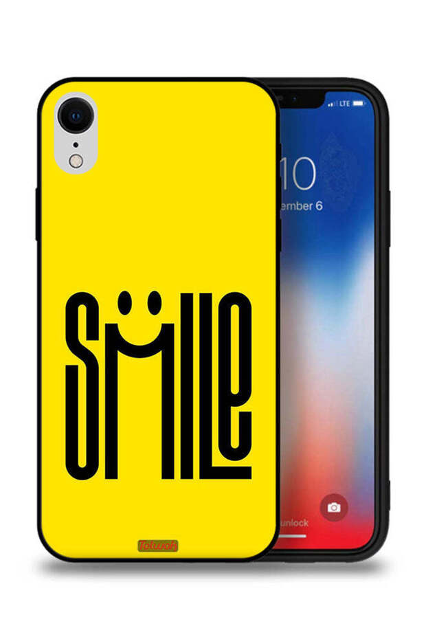 جراب حماية Apple iPhone XR برسومات ابتسامة