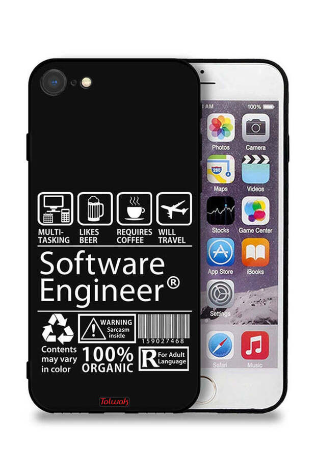 ملصق حماية لجهاز Apple iPhone 7 - مهندس برمجيات - 1