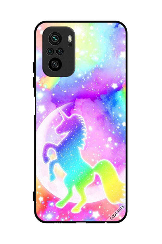 Protective Case Cover For Poco M5s 4G Rainbow Unicorn