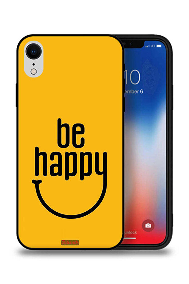 Apple iPhone XR Protective Case Be Happy