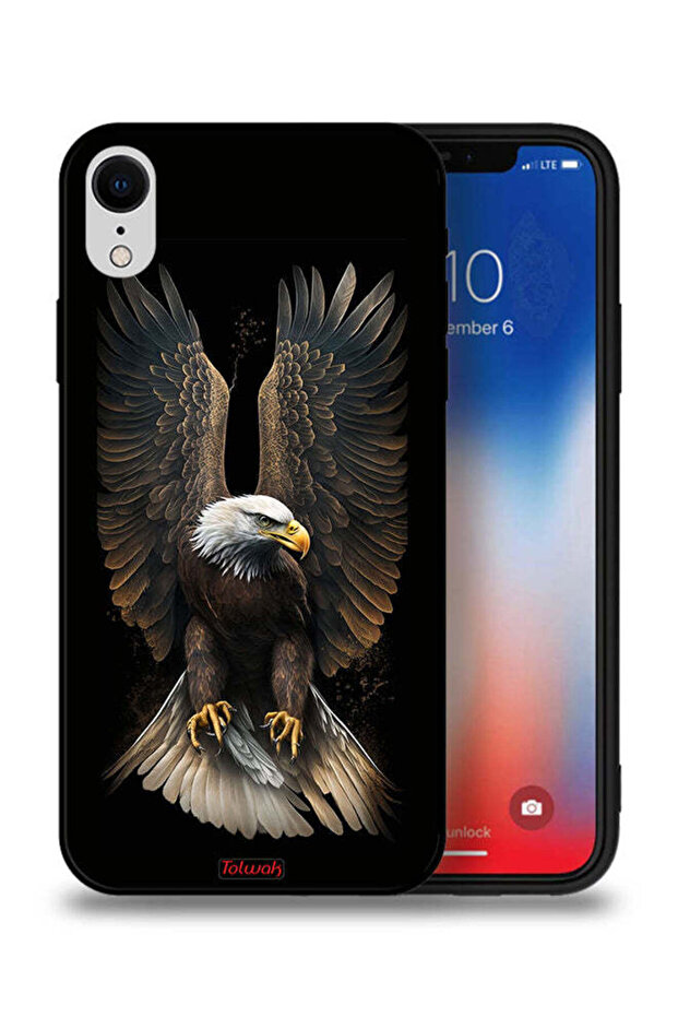 Apple iPhone XR Protective Case Eagle Spread Wings - 1