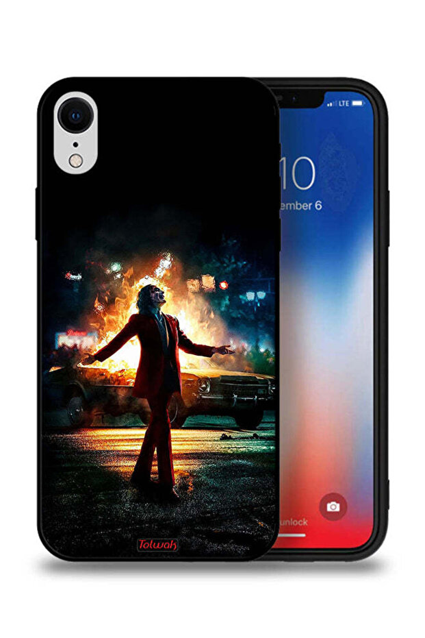 جراب حماية لجهاز Apple iPhone XR - وضع الجوكر السعيد
