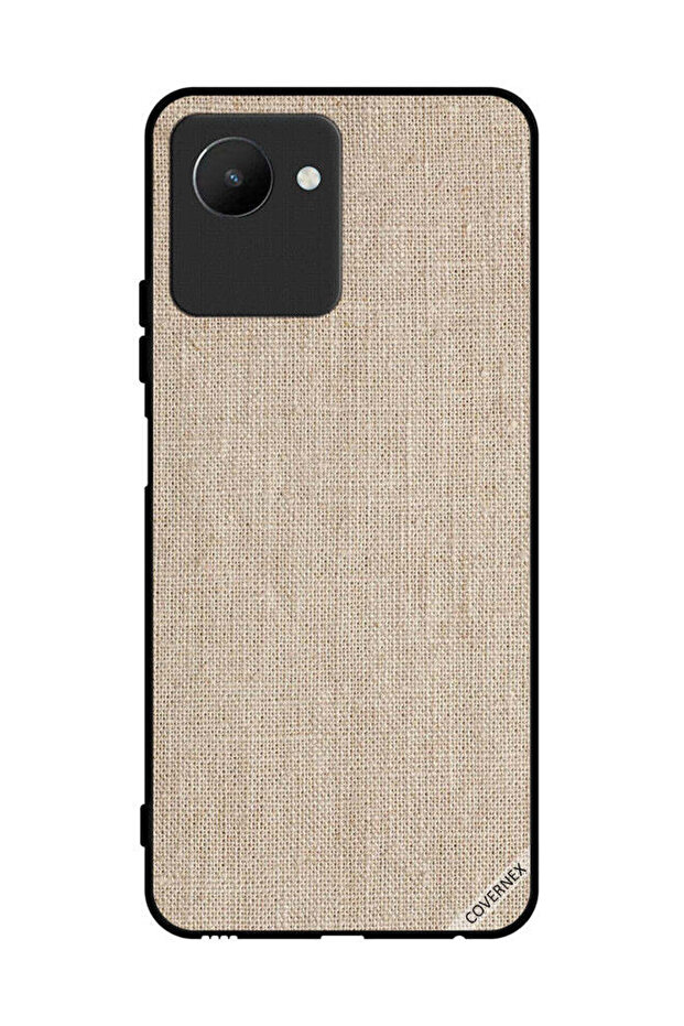 Protective Case Cover For Realme C30s Cloth Texture