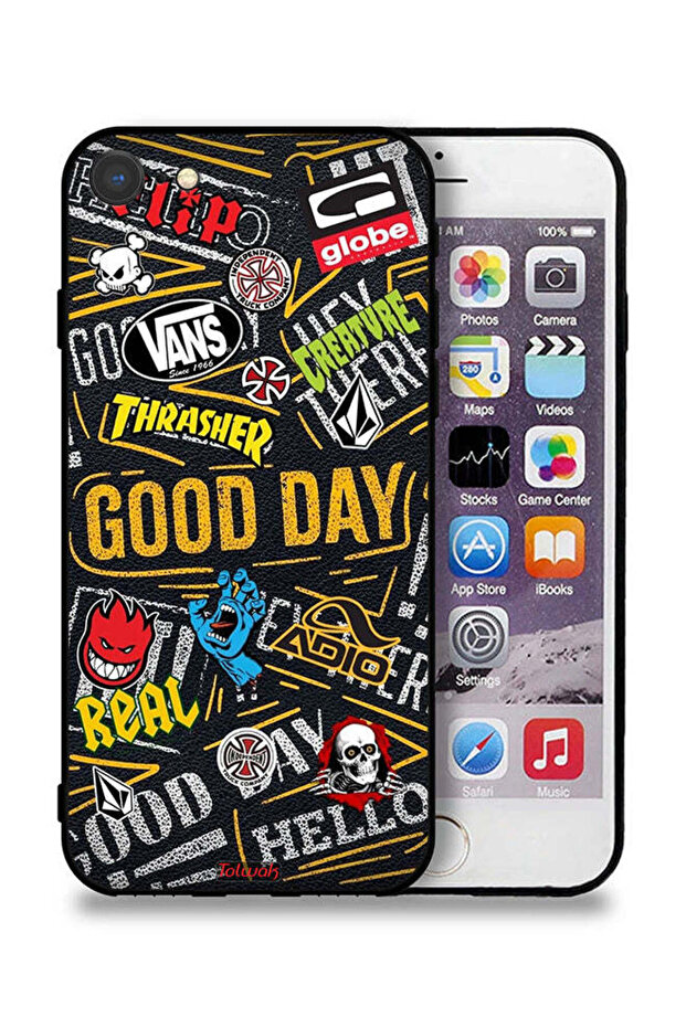 جراب حماية لجهاز Apple iPhone 8 Good Day