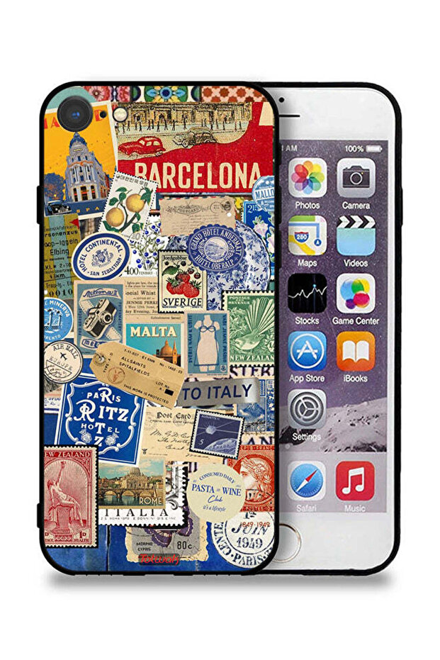 ملصقات حماية لجهاز Apple iPhone 8 لمدن مختلفة