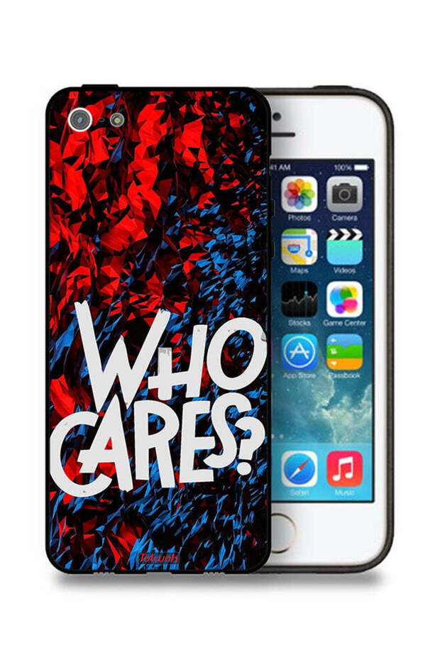 جراب حماية لجهاز Apple iPhone 5/5s/SE من يهتم؟
