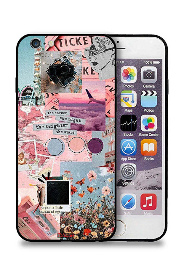 جراب حماية لجهاز Apple iPhone 6 Plus/6s Plus - الليل أظلم والنجوم أكثر إشراقًا