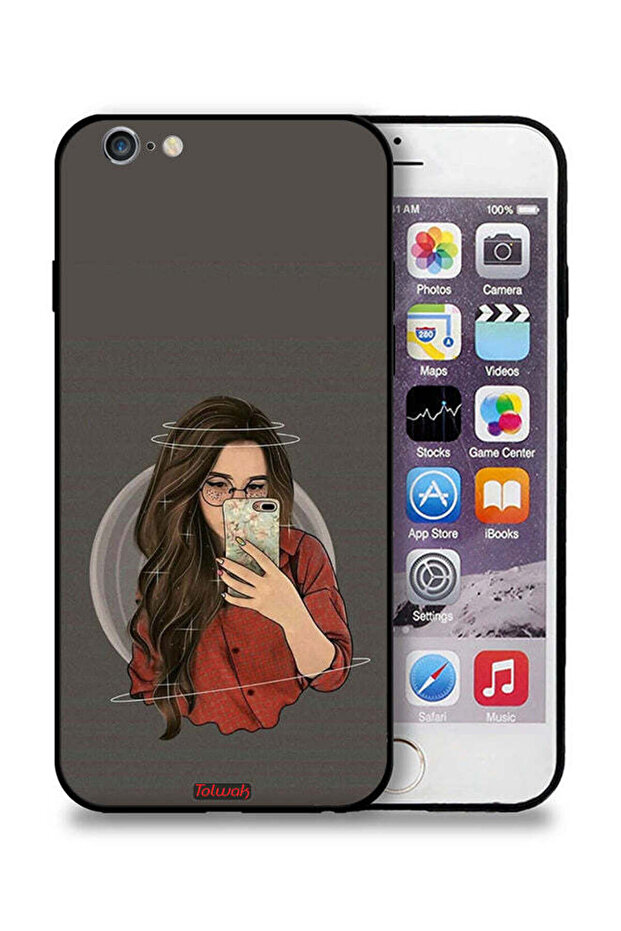 جراب حماية لهاتف Apple iPhone 6 Plus/6s Plus لالتقاط صور سيلفي