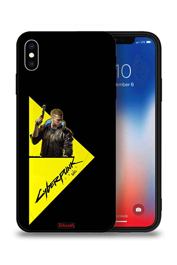 جراب حماية لجهاز Apple iPhone XS Max Cyberpunk 2077