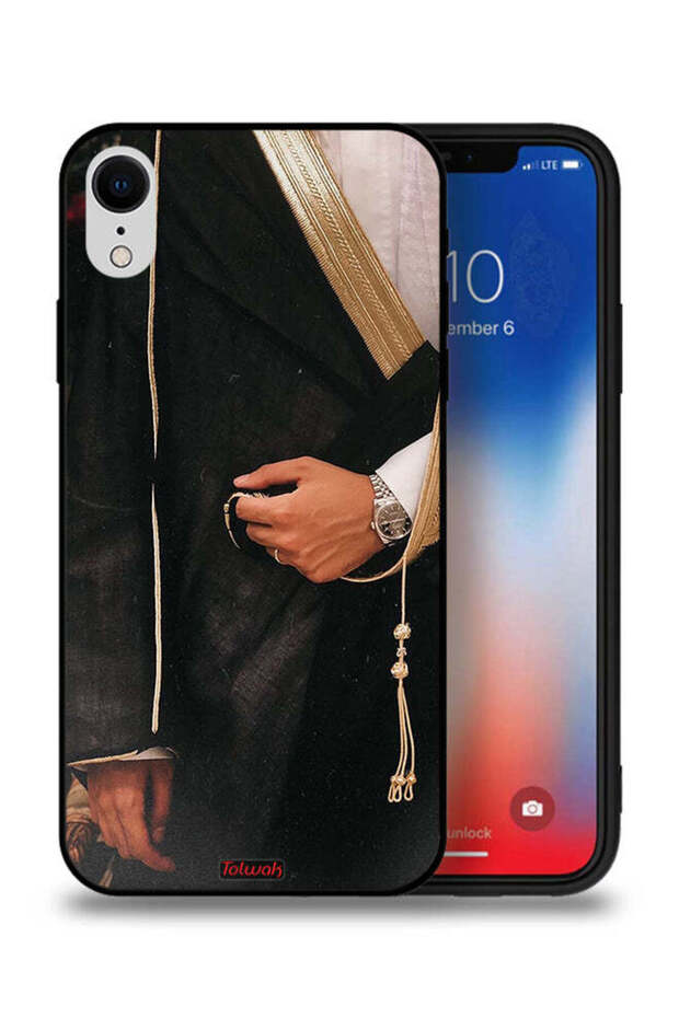 غطاء حماية لجهاز Apple iPhone XR - نمط عربي