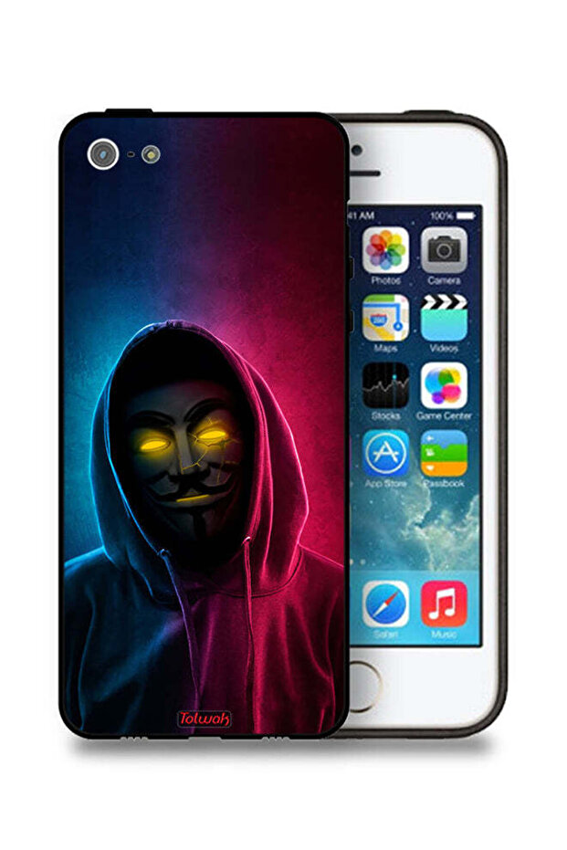 غطاء حماية لجهاز Apple iPhone 5/5s/SE - خلفية عالية الدقة رائعة